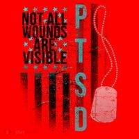 PTSD Veteran Not All Wounds Are Visible  Santa Hat thumb 1