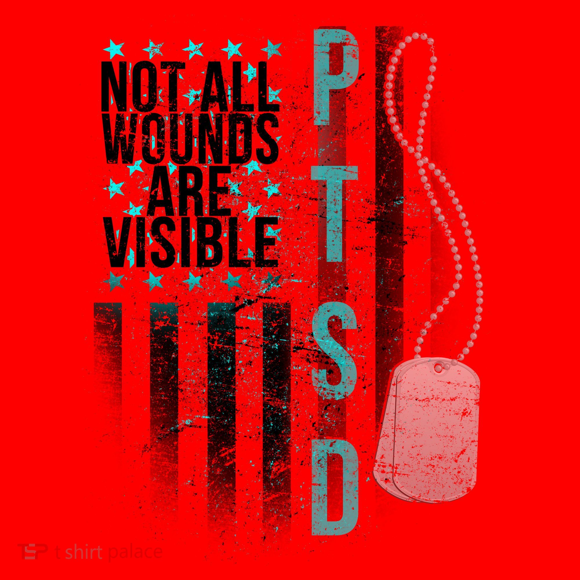 PTSD Veteran Not All Wounds Are Visible  Santa Hat