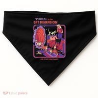 Portal To The Cat Dimension Halloween USA-Made Doggie Bandana thumb 0