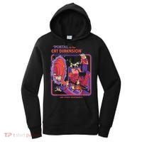 Portal To The Cat Dimension Halloween Women's Hoodie thumb 0