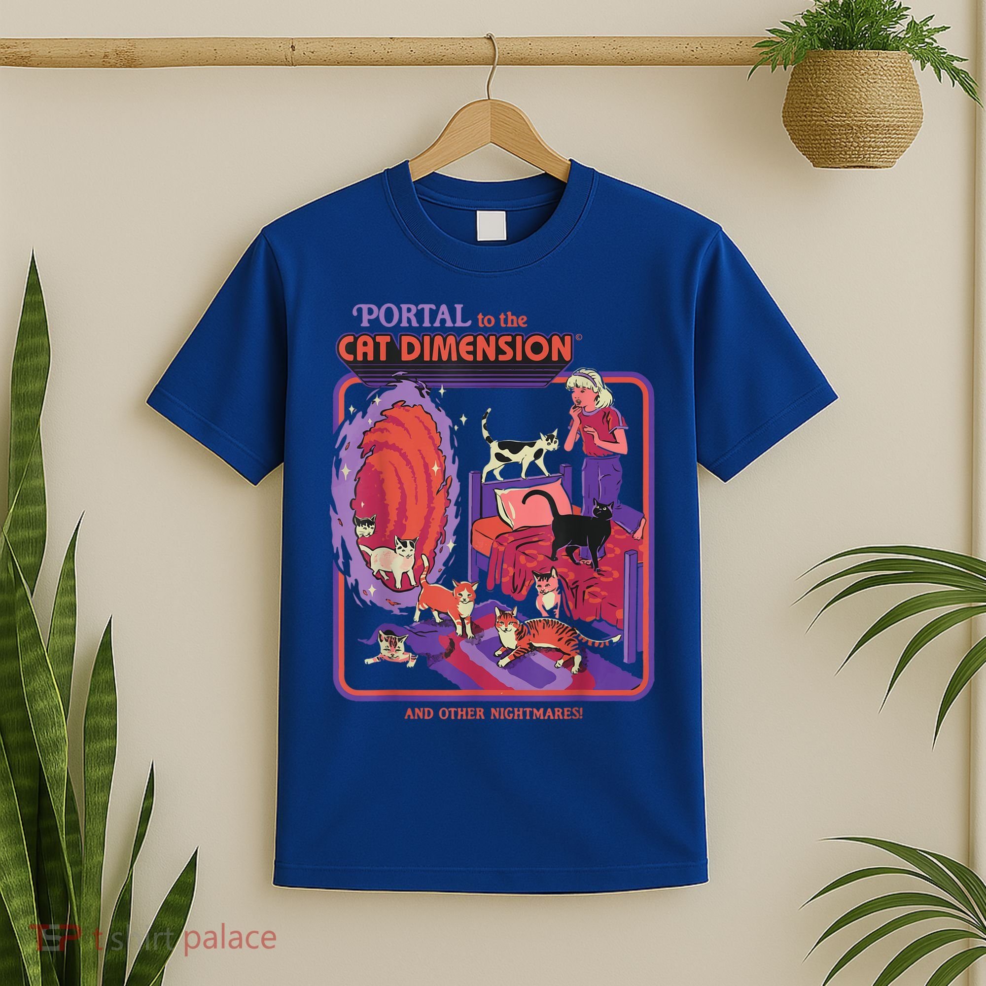 Portal To The Cat Dimension Halloween T-Shirt