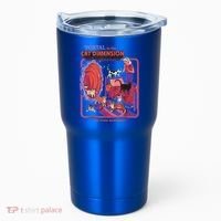Portal To The Cat Dimension Halloween Tumbler thumb 0