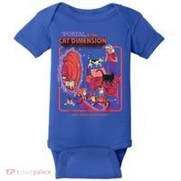 Portal To The Cat Dimension Halloween Baby Bodysuit thumb 0