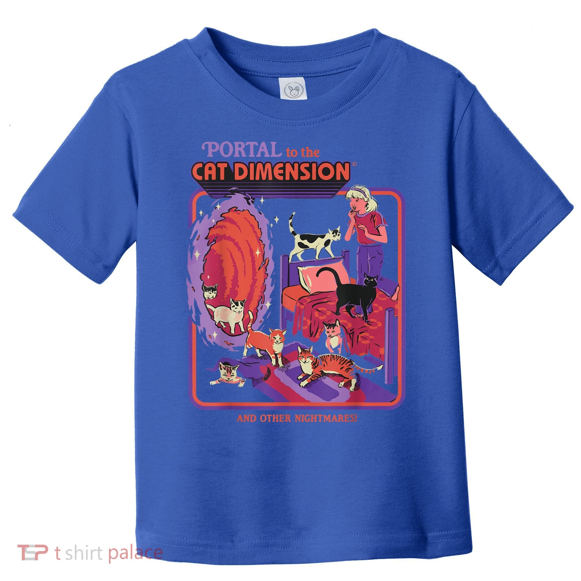 Portal To The Cat Dimension Halloween Toddler T-Shirt