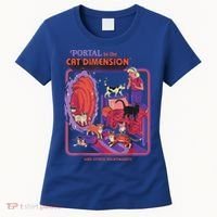 Portal To The Cat Dimension Halloween Women's T-Shirt thumb 0