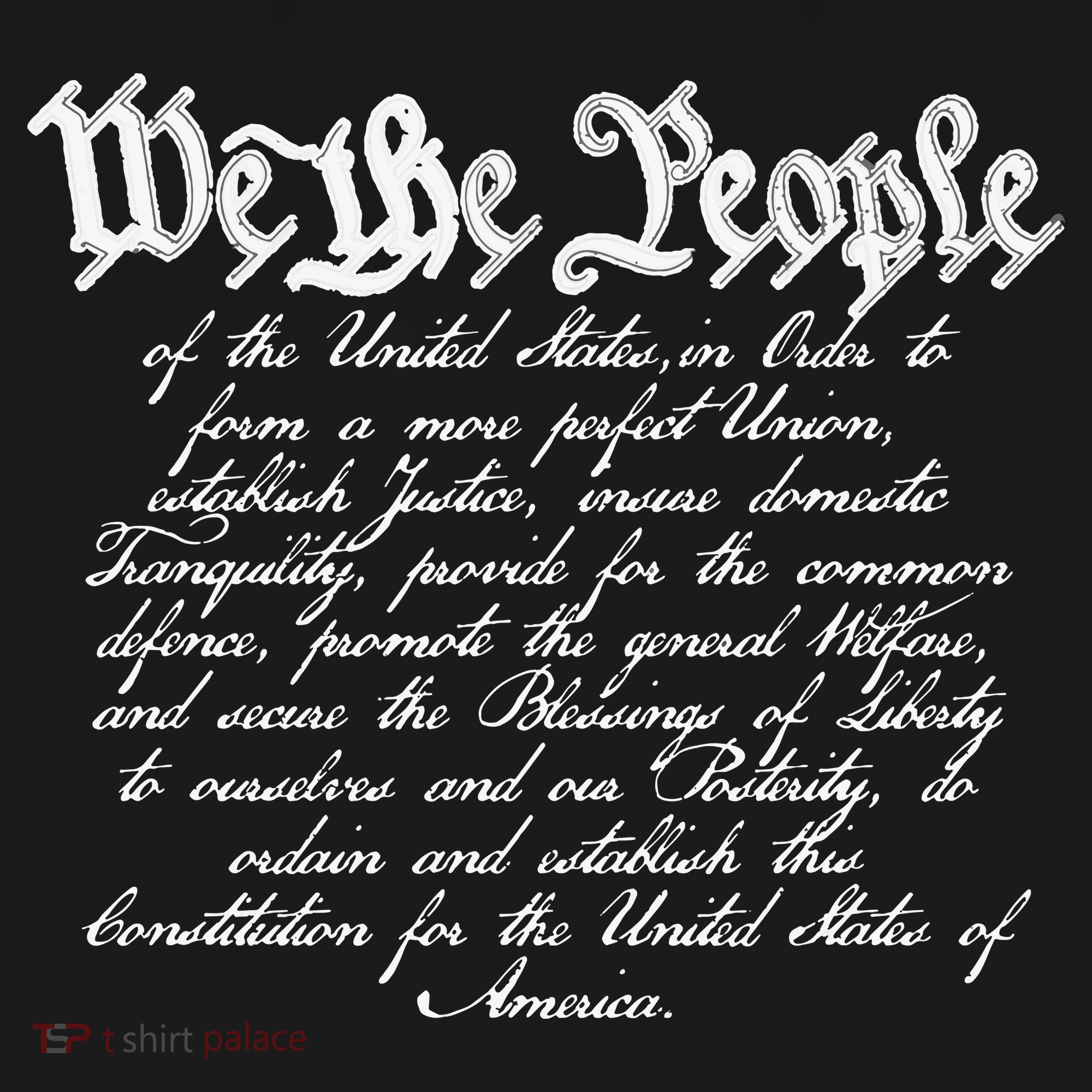 Preamble To The Us Constitution 4th Of July We The People Ornament