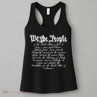 Preamble To The Us Constitution 4th Of July We The People Women's Tank Top thumb 3