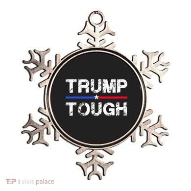Patriotic Trump Tough Usa Ornament
