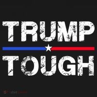Patriotic Trump Tough Usa Ornament thumb 1