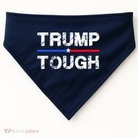 Patriotic Trump Tough Usa USA-Made Doggie Bandana thumb 0