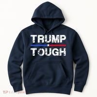 Patriotic Trump Tough Usa Hoodie thumb 0