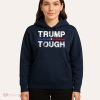 Patriotic Trump Tough Usa Hoodie thumb 5
