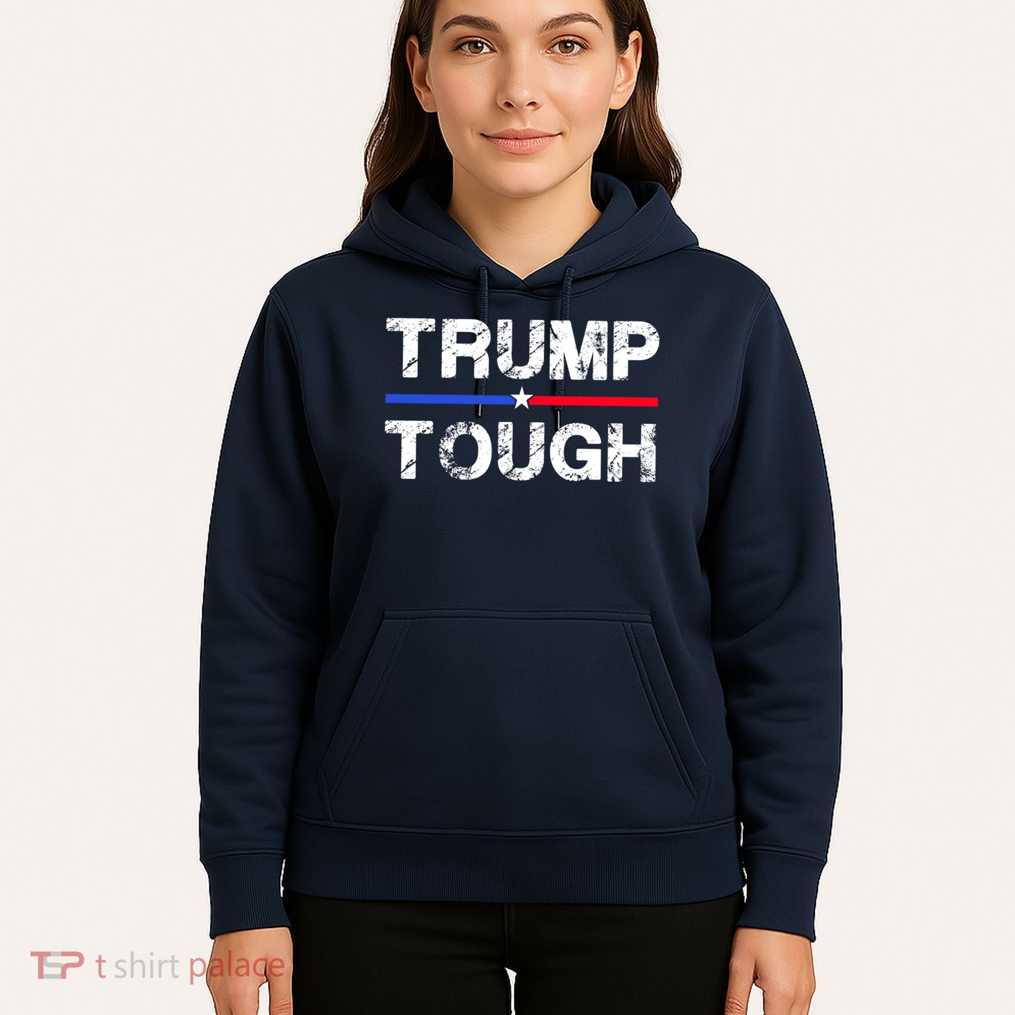 Patriotic Trump Tough Usa Hoodie