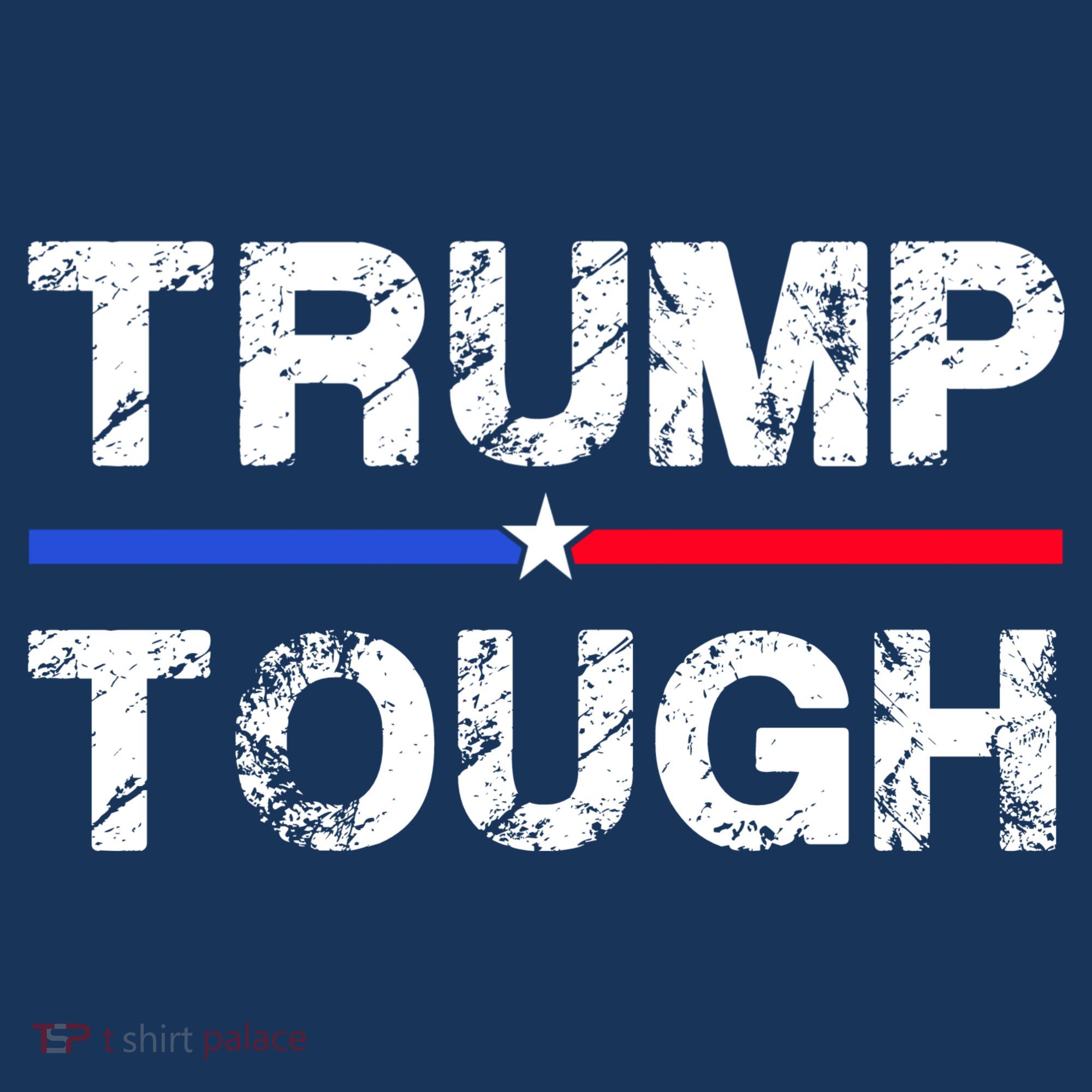 Patriotic Trump Tough Usa Long Sleeve Shirt