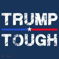Patriotic Trump Tough Usa Women's Hoodie thumb 2