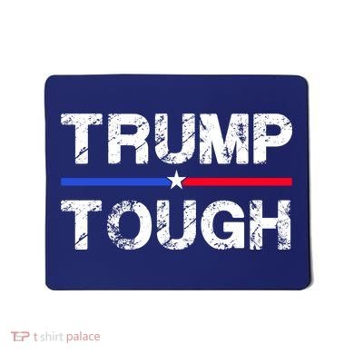 Patriotic Trump Tough Usa Mousepad