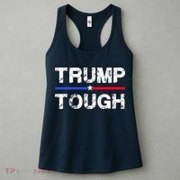 Patriotic Trump Tough Usa Women's Tank Top thumb 3