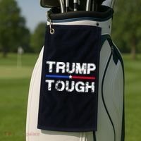 Patriotic Trump Tough Usa Golf Towel thumb 2