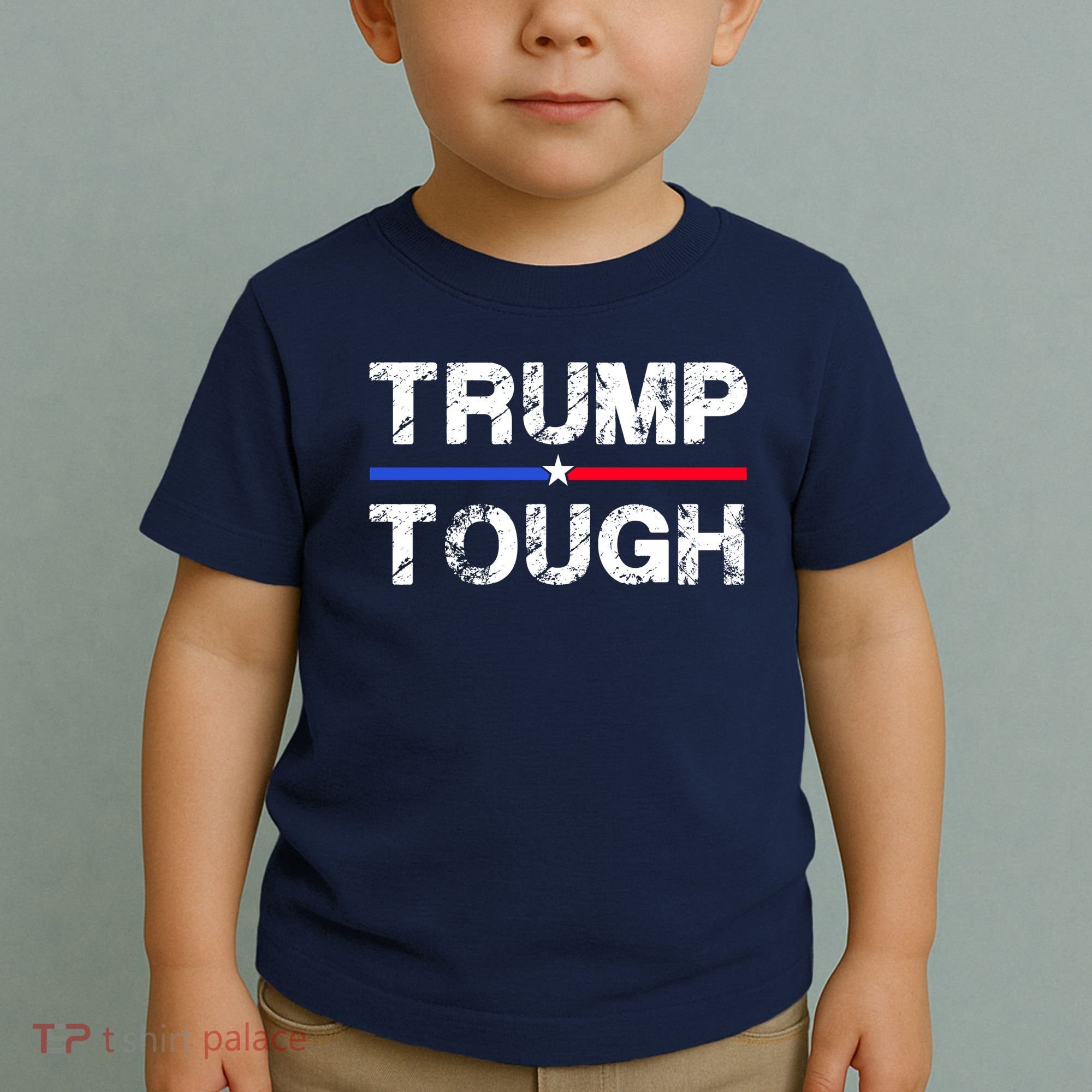 Patriotic Trump Tough Usa Toddler T-Shirt