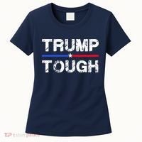 Patriotic Trump Tough Usa Women's T-Shirt thumb 0