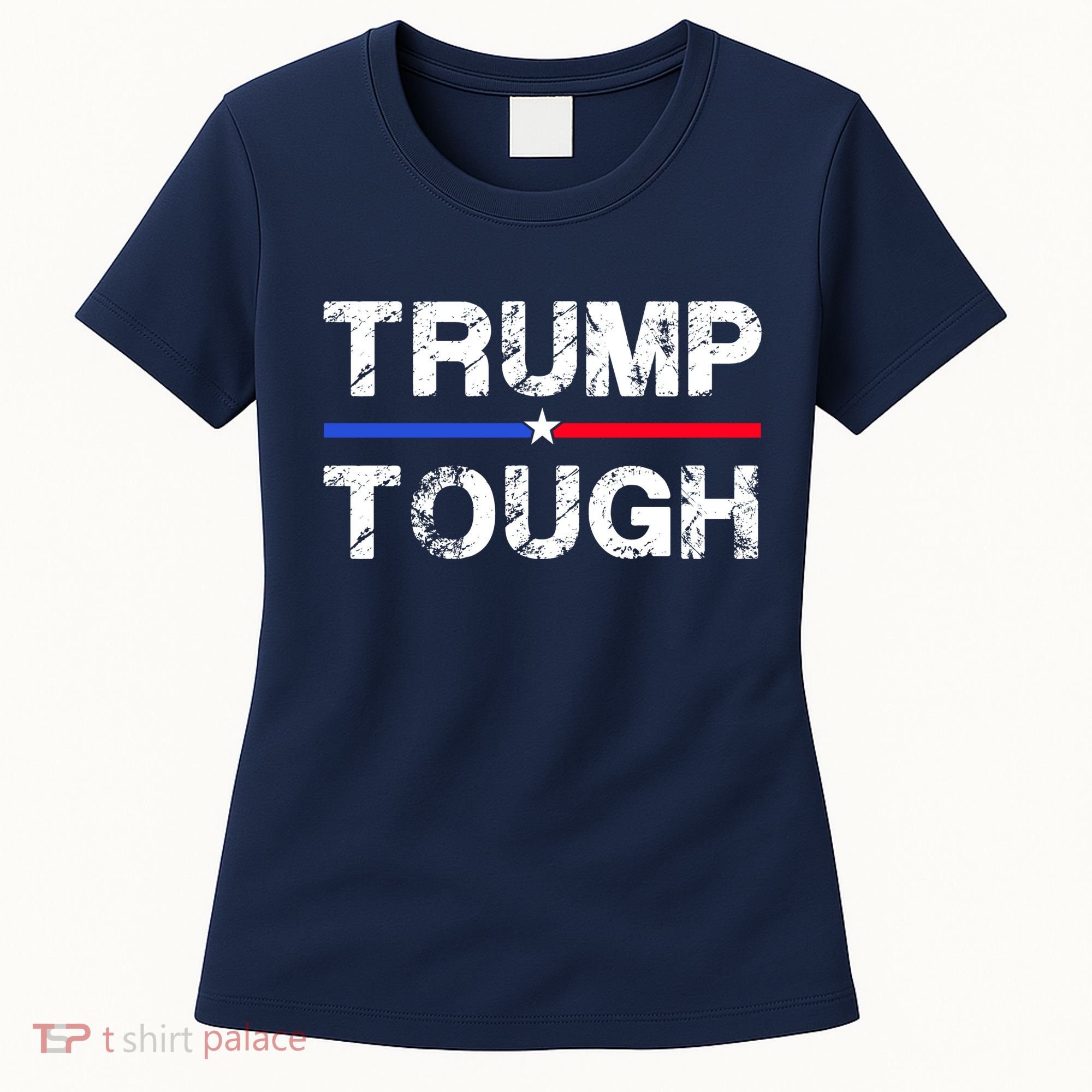 Patriotic Trump Tough Usa Women's T-Shirt