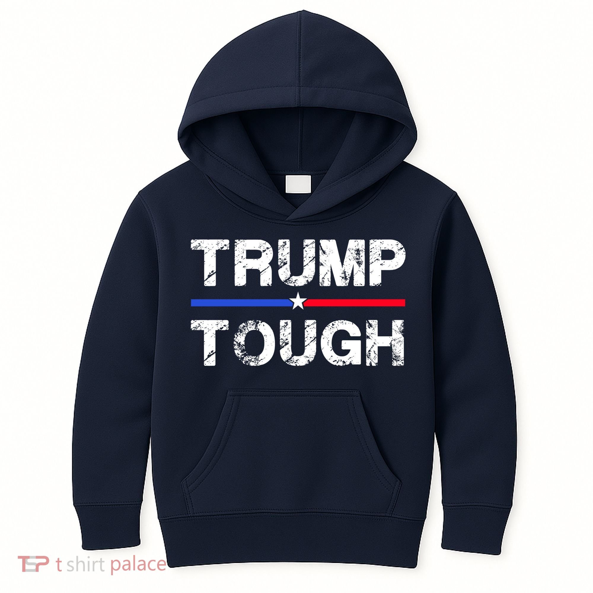 Patriotic Trump Tough Usa Kids Hoodie