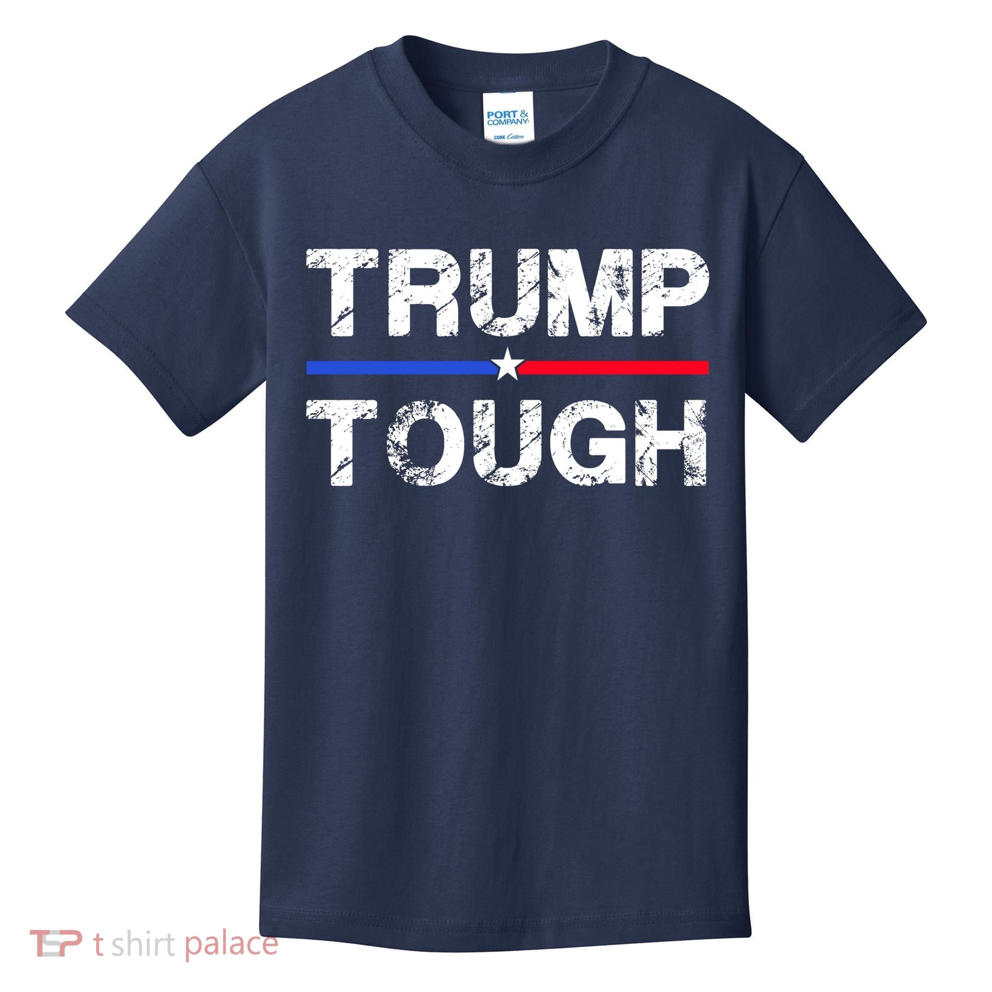 Patriotic Trump Tough Usa Kids T-Shirt