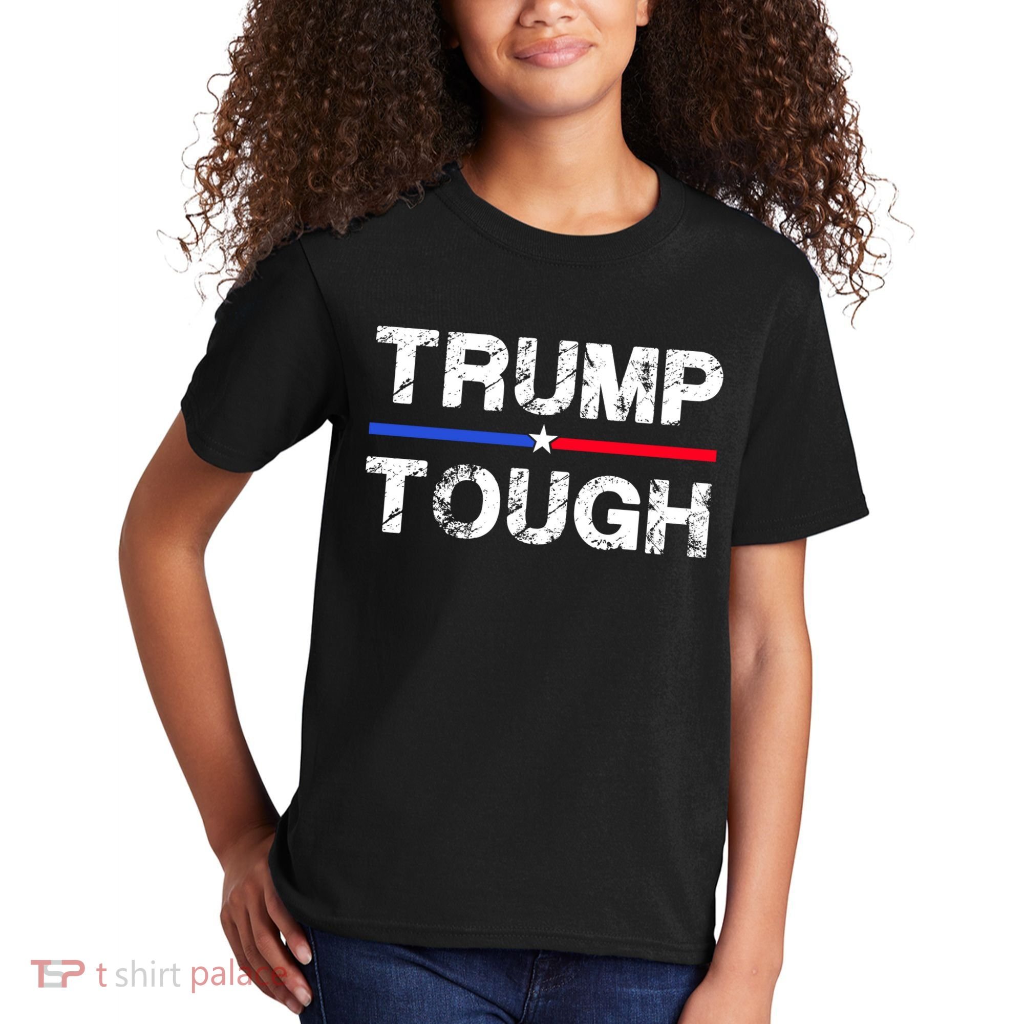 Patriotic Trump Tough Usa Kids T-Shirt