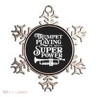 Playing The Trumpet Is My Superpower Trumpeter Player Ornament thumb 0