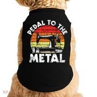 Pedal To The Metal Sewing Machine Quilter Quilting Doggie Tank thumb 0