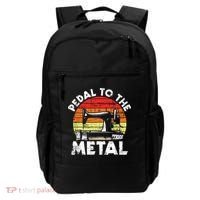 Pedal To The Metal Sewing Machine Quilter Quilting Backpack thumb 0