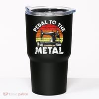 Pedal To The Metal Sewing Machine Quilter Quilting Tumbler thumb 0