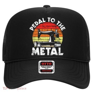 Pedal To The Metal Sewing Machine Quilter Quilting Hat