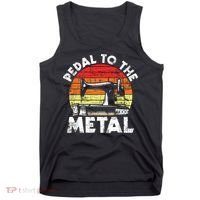 Pedal To The Metal Sewing Machine Quilter Quilting Tank Top thumb 0