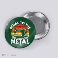Pedal To The Metal Sewing Machine Quilter Quilting Button thumb 0