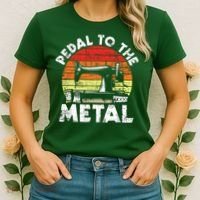 Pedal To The Metal Sewing Machine Quilter Quilting Women's T-Shirt thumb 2