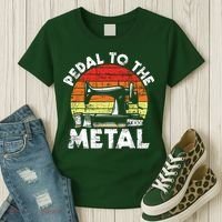 Pedal To The Metal Sewing Machine Quilter Quilting Women's T-Shirt thumb 3