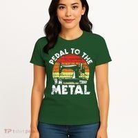 Pedal To The Metal Sewing Machine Quilter Quilting Women's T-Shirt thumb 4