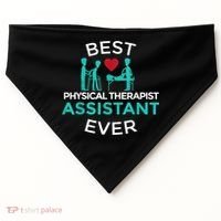 Physical Therapist Therapy Assistant PTA Graduation USA-Made Doggie Bandana thumb 0