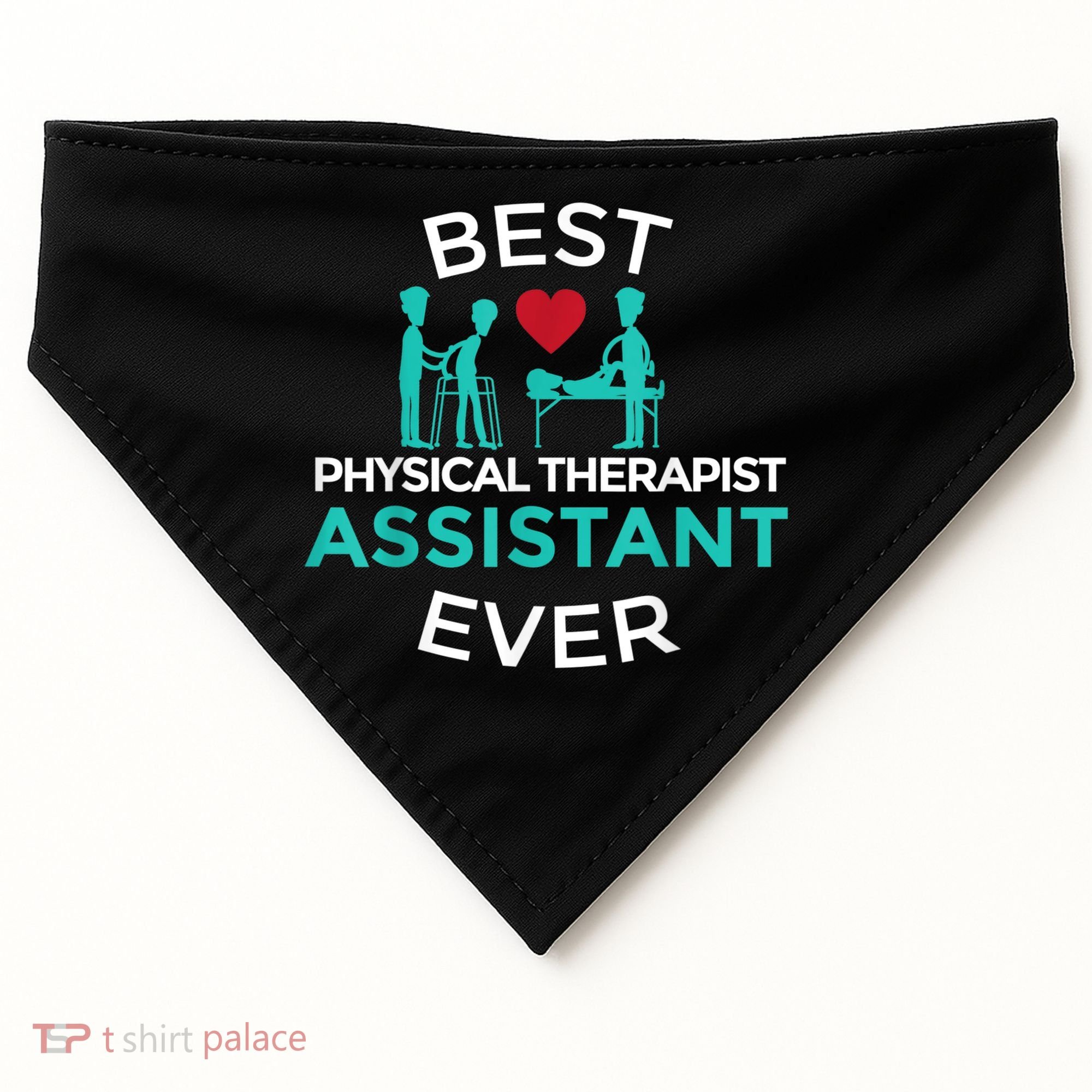Physical Therapist Therapy Assistant PTA Graduation USA-Made Doggie Bandana
