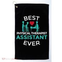 Physical Therapist Therapy Assistant PTA Graduation Golf Towel thumb 0