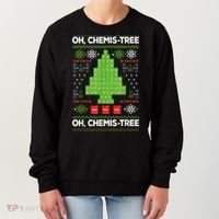 Periodic Table Tree Oh Chemistree Fun Chemistry Teacher Xmas Women's Sweatshirt thumb 0