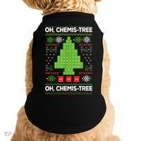 Periodic Table Tree Oh Chemistree Fun Chemistry Teacher Xmas Doggie Tank thumb 0