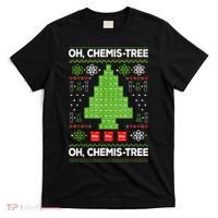 Periodic Table Tree Oh Chemistree Fun Chemistry Teacher Xmas T-Shirt thumb 0