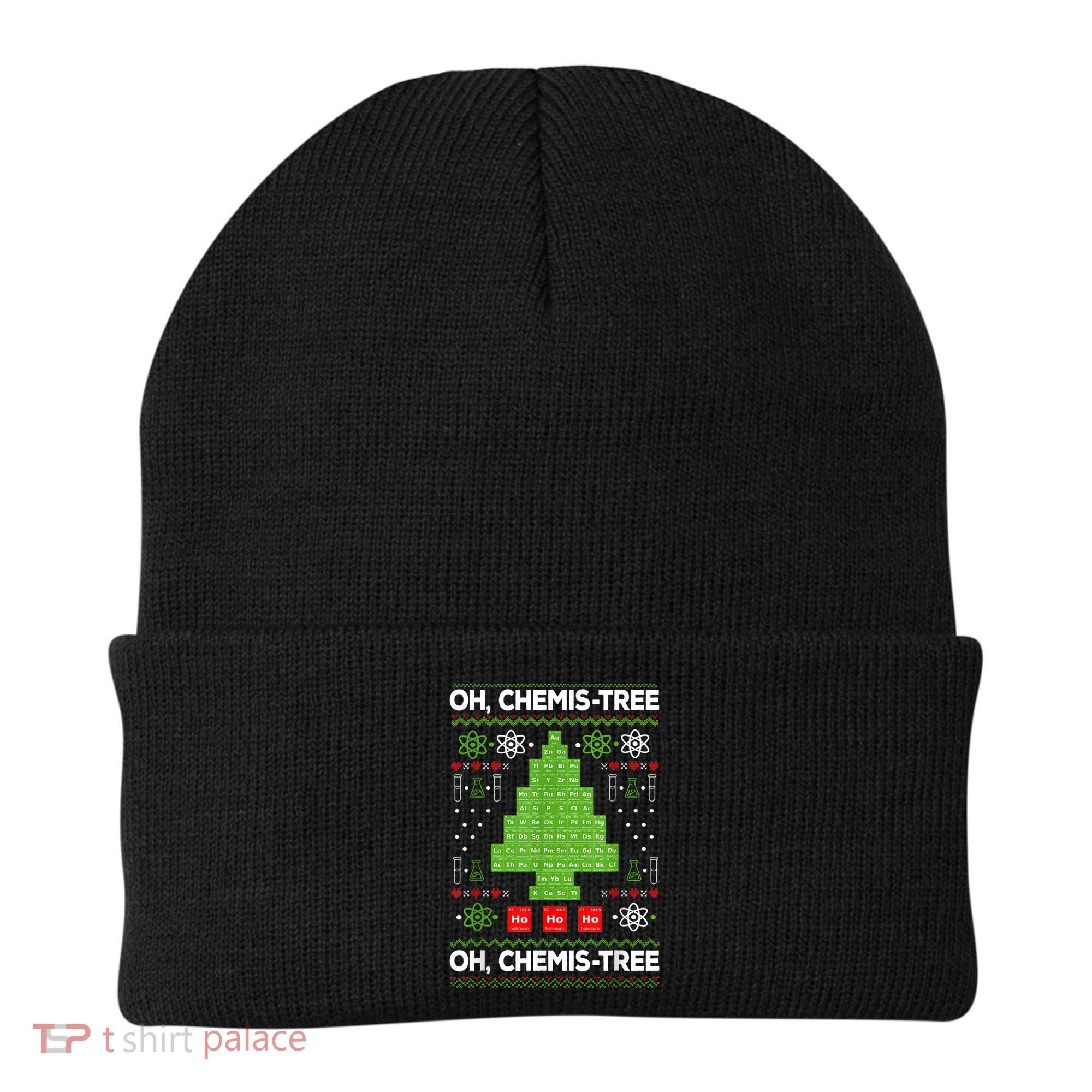 Periodic Table Tree Oh Chemistree Fun Chemistry Teacher Xmas Beanie