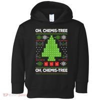 Periodic Table Tree Oh Chemistree Fun Chemistry Teacher Xmas Toddler Hoodie thumb 0