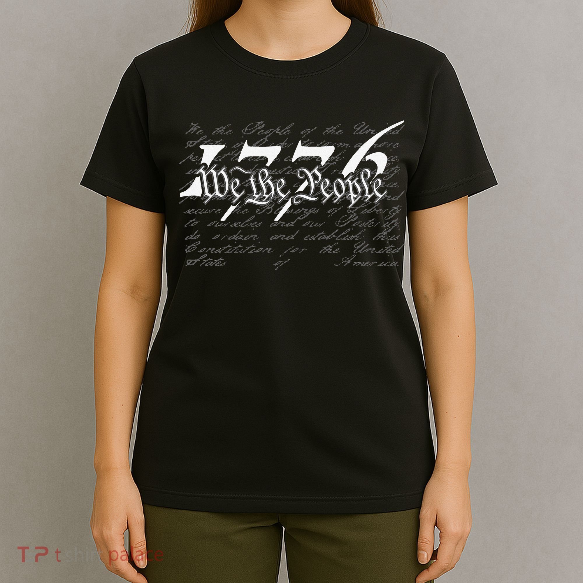 Preamble To the US Constitution 1776 We The People T-Shirt
