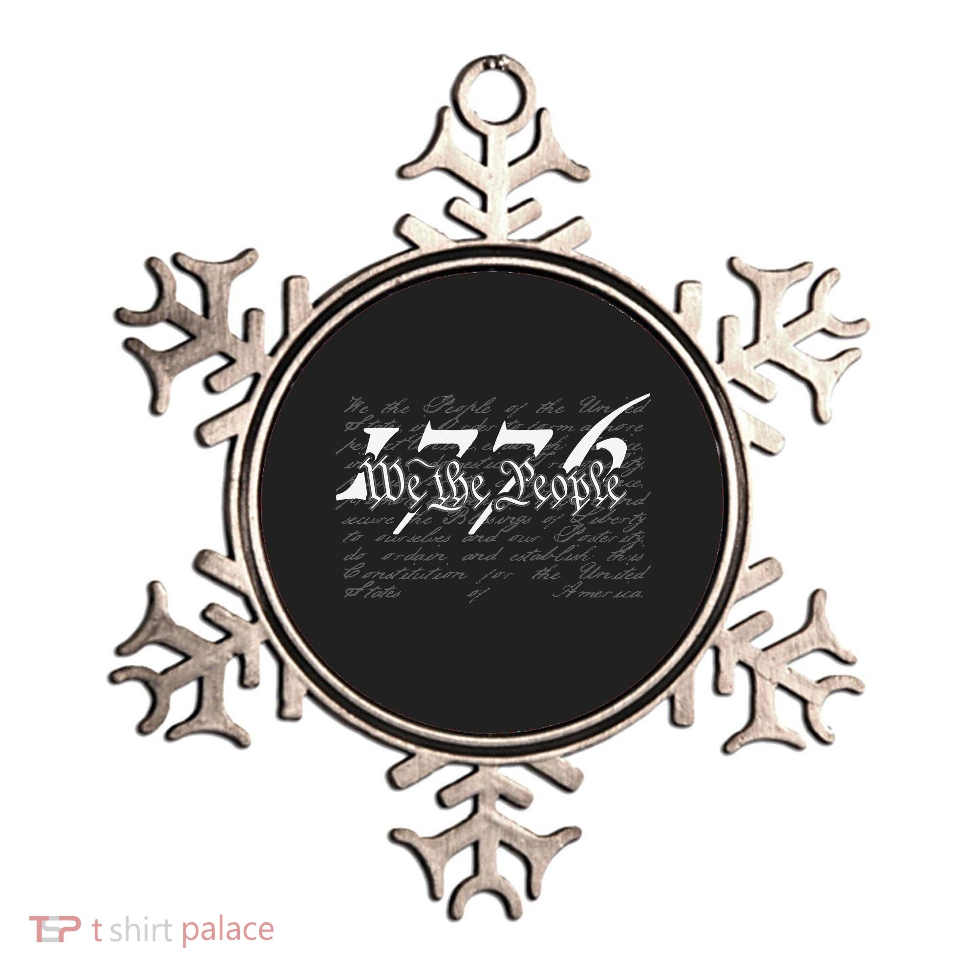 Preamble To the US Constitution 1776 We The People Ornament