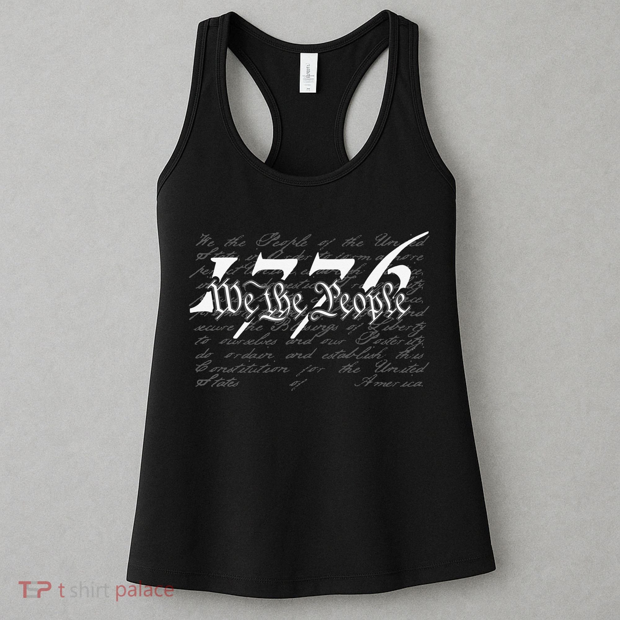 Preamble To the US Constitution 1776 We The People Women's Tank Top