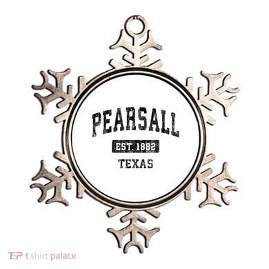Pearsall Texas Tx Vintage Sports Established Design Ornament